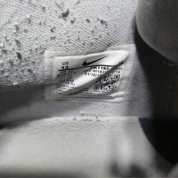 Nike Zoom KD 12 Mens Size 13/47.5 Wolf Grey Low Top Basketball Shoe CK1195-101 - Picture 7 of 13